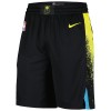 Homme Indiana Pacers Shorts 2023-24 Nike City Edition Noir Swingman